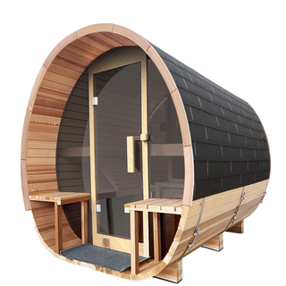 Canterbury Outdoor Sauna exterior