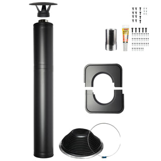 Harvia chimney set for barrel saunas