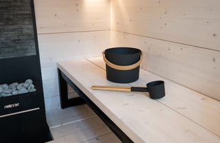 Harvia black steel ladle
