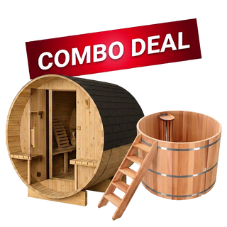 Wanaka Outdoor Sauna + Coolangatta Hot Tub Bundle