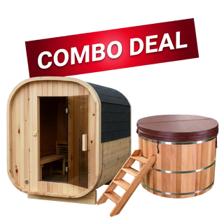 Brisbane Outdoor Sauna + Coolangatta Hot Tub Bundle